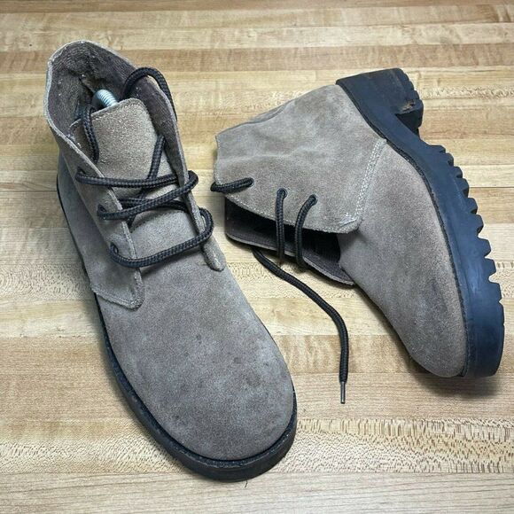 Calvin Klein Suede Leather Chukka Boot Size 8M - Picture 4 of 7